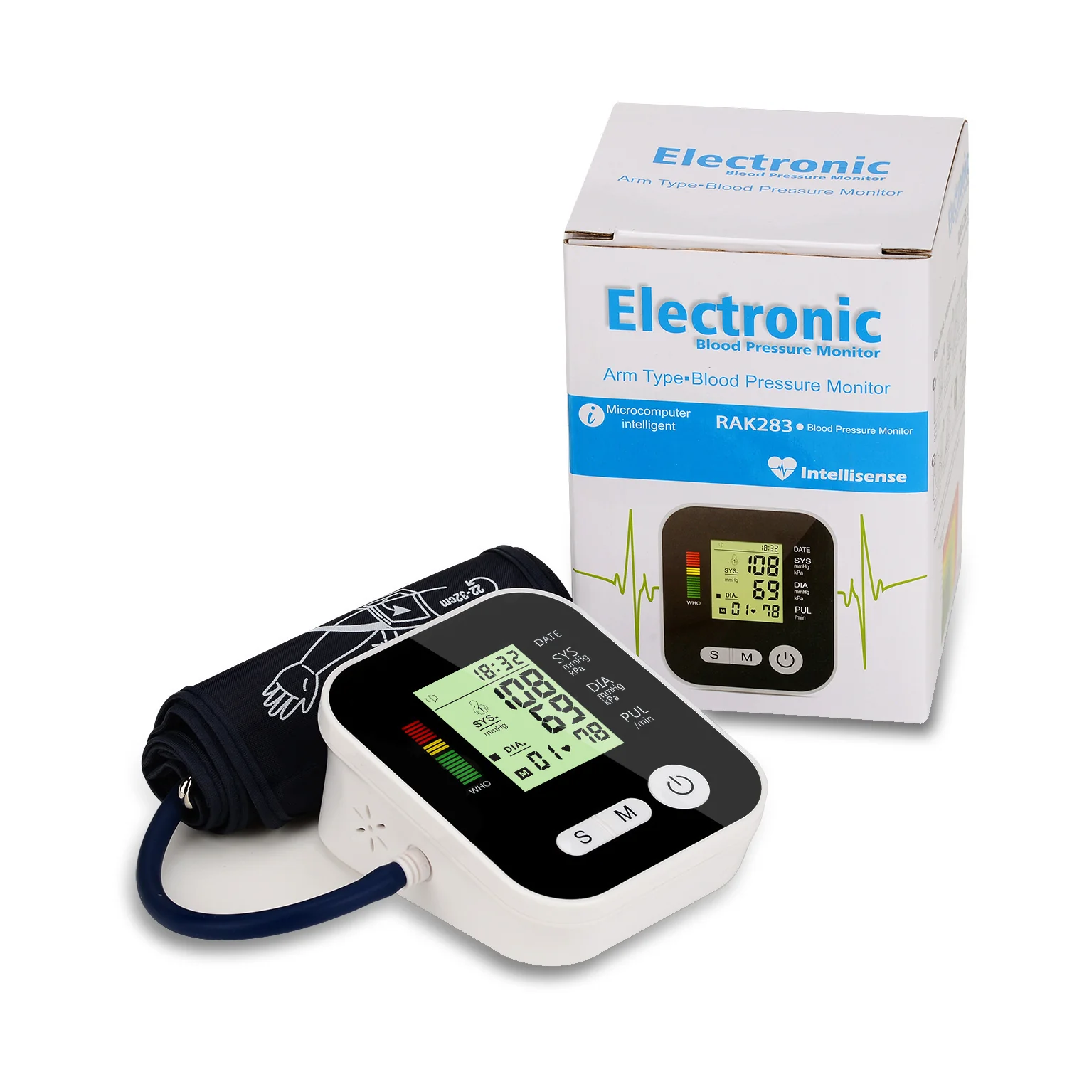 Automatic Arm Blood Pressure Monitor Large LCD - Image 8