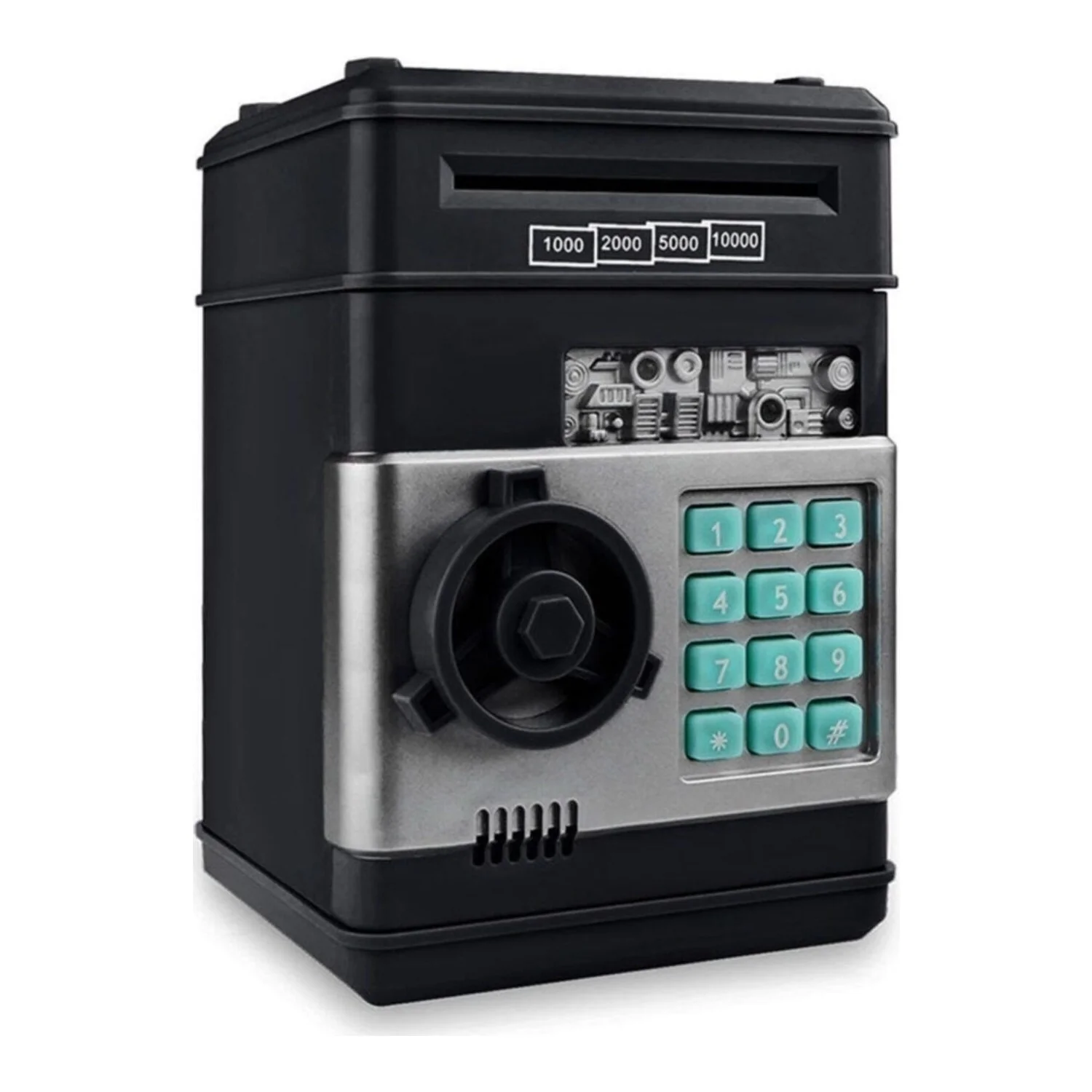 Automatic Safe Electronic Piggy Bank ATM Money Box (Black) - Image 4