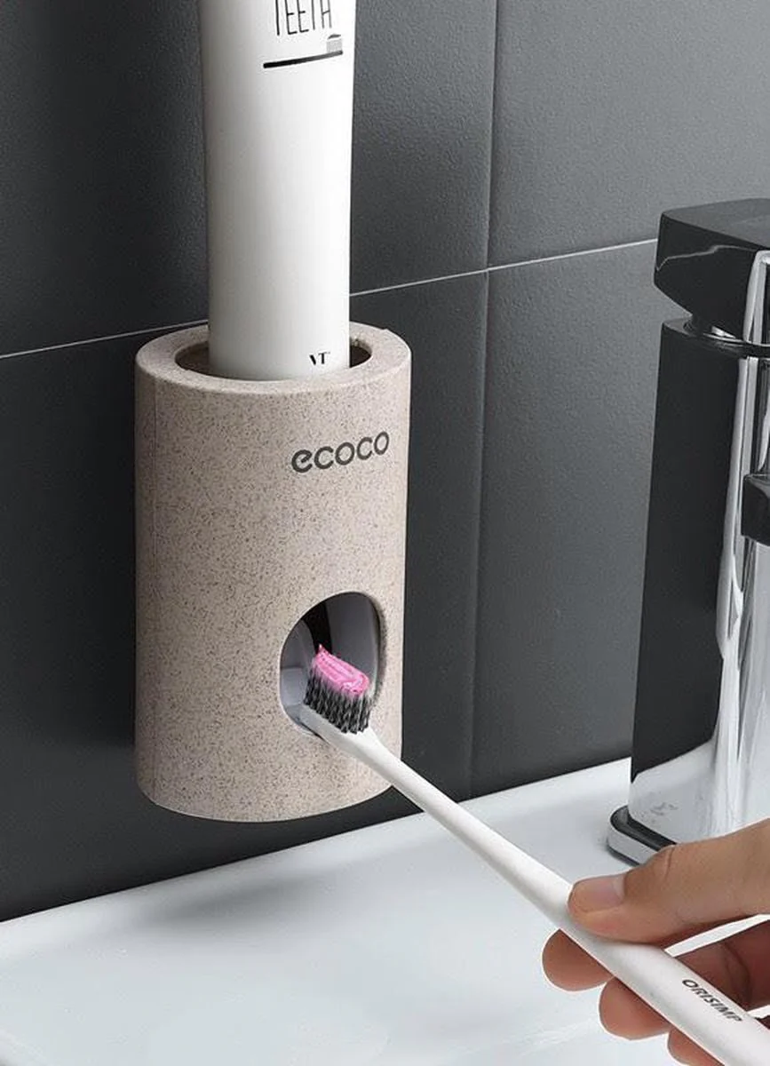 Automatic Toothpaste Dispenser Set Hands Free Non Contact Squeezer - Image 4