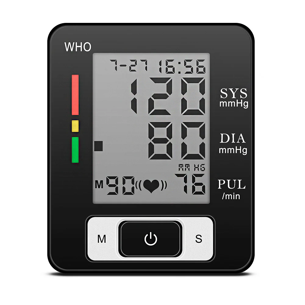 Automatic Wrist Blood Pressure Monitor Large LCD - Image 2
