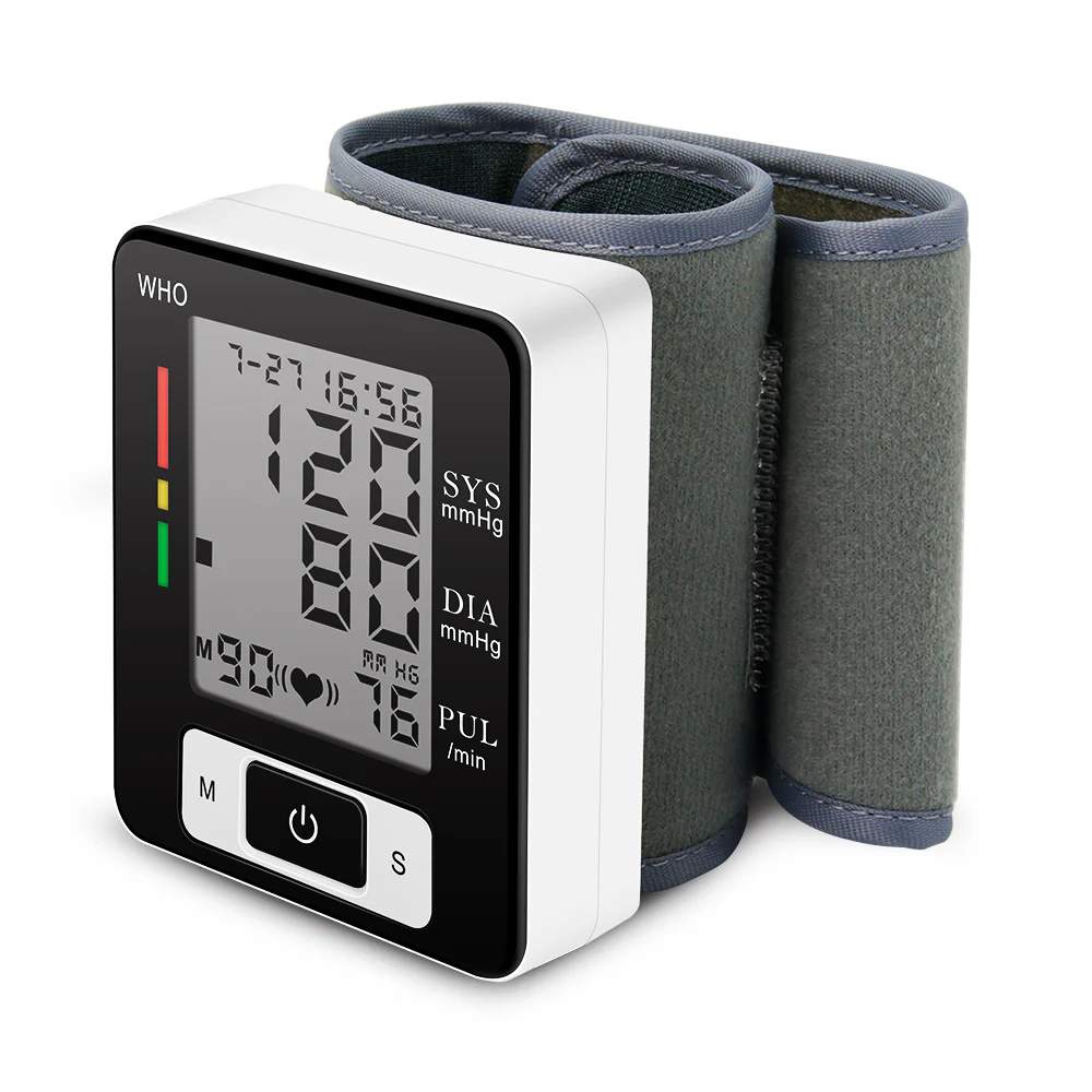 Automatic Wrist Blood Pressure Monitor Large LCD - Image 3