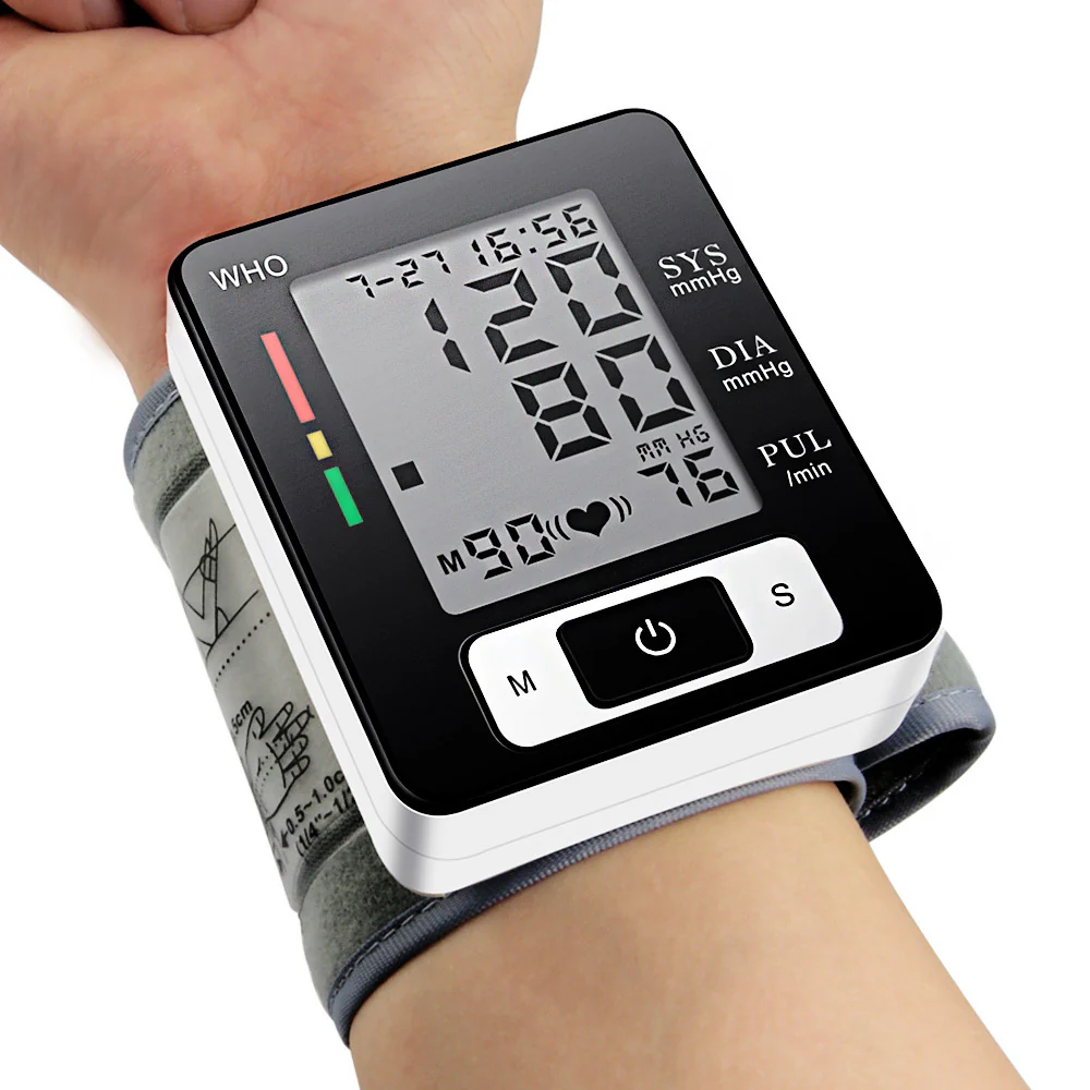 Automatic Wrist Blood Pressure Monitor Large LCD - Image 6