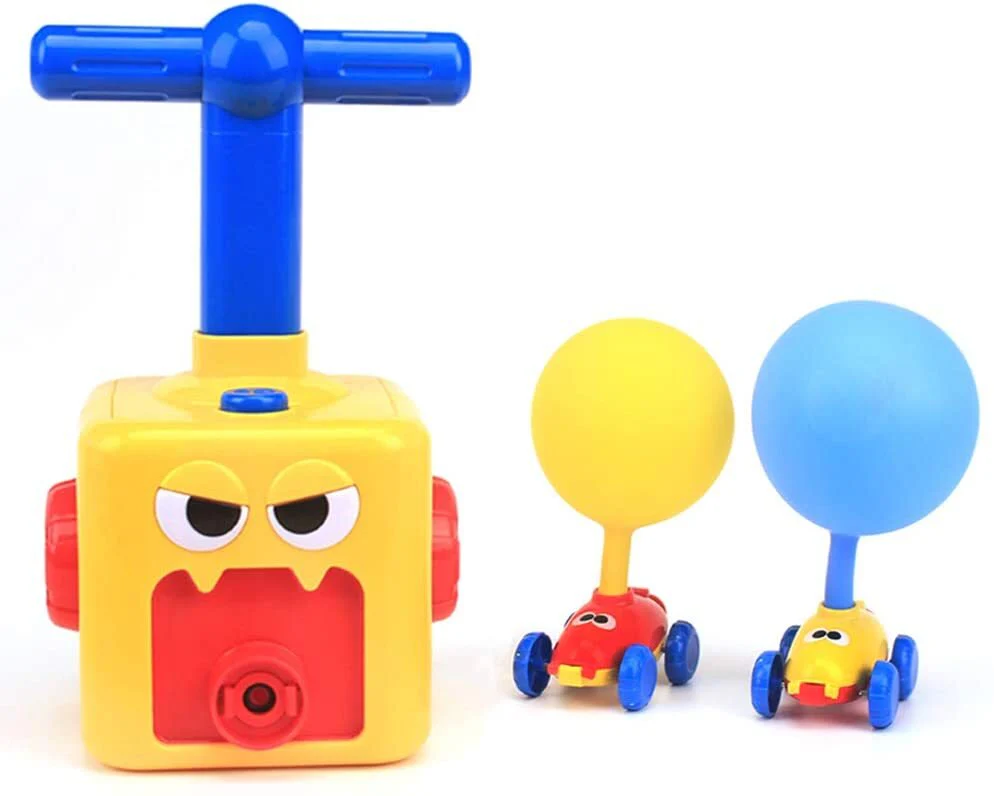 Balloon Powered Car Launcher Toy Set with 12 Balloons - Image 12