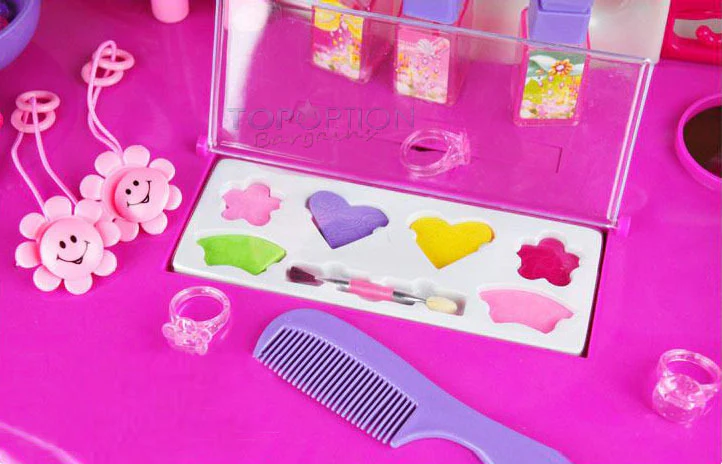 Beauty Dresser Make Up Vanity Table Play Set with Music & Light - Image 10