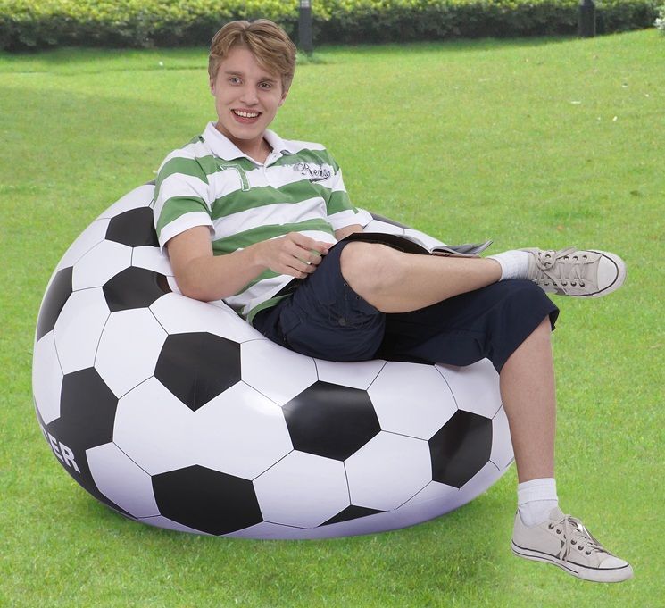 Bestway Inflatable Football Sofa Soccer Ball Chair - Image 3