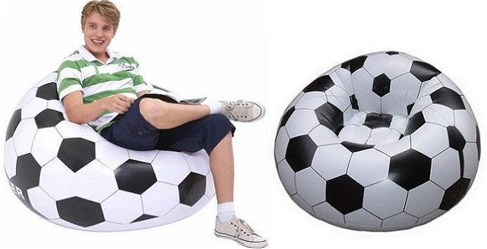 Bestway Inflatable Football Sofa Soccer Ball Chair - Image 8