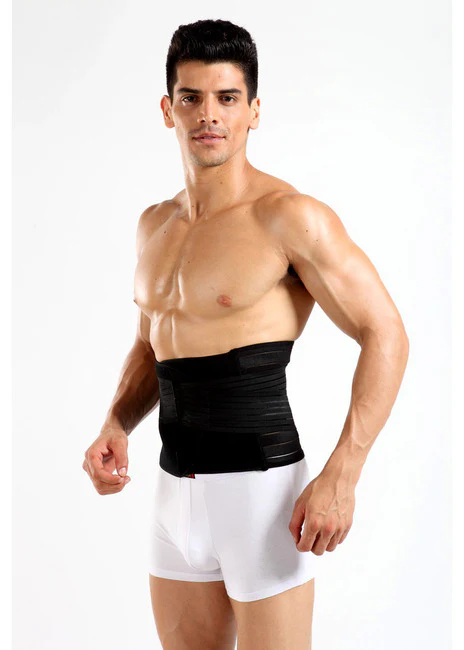 Bio Waist Lower Back Support Magnetic Lumbar Brace Pain Relief (BLACK) - Image 13