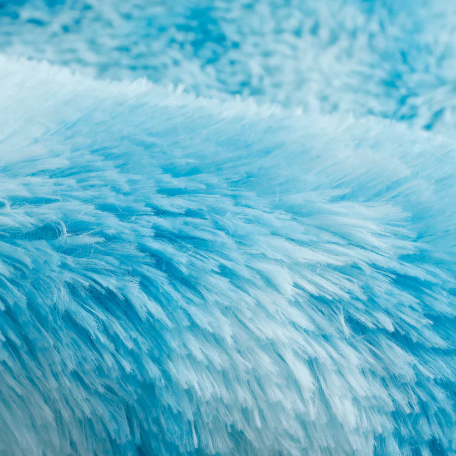 Blue Oasis Bedroom/Living Room Comfortable Shag Rug (200 x 140) - Image 8