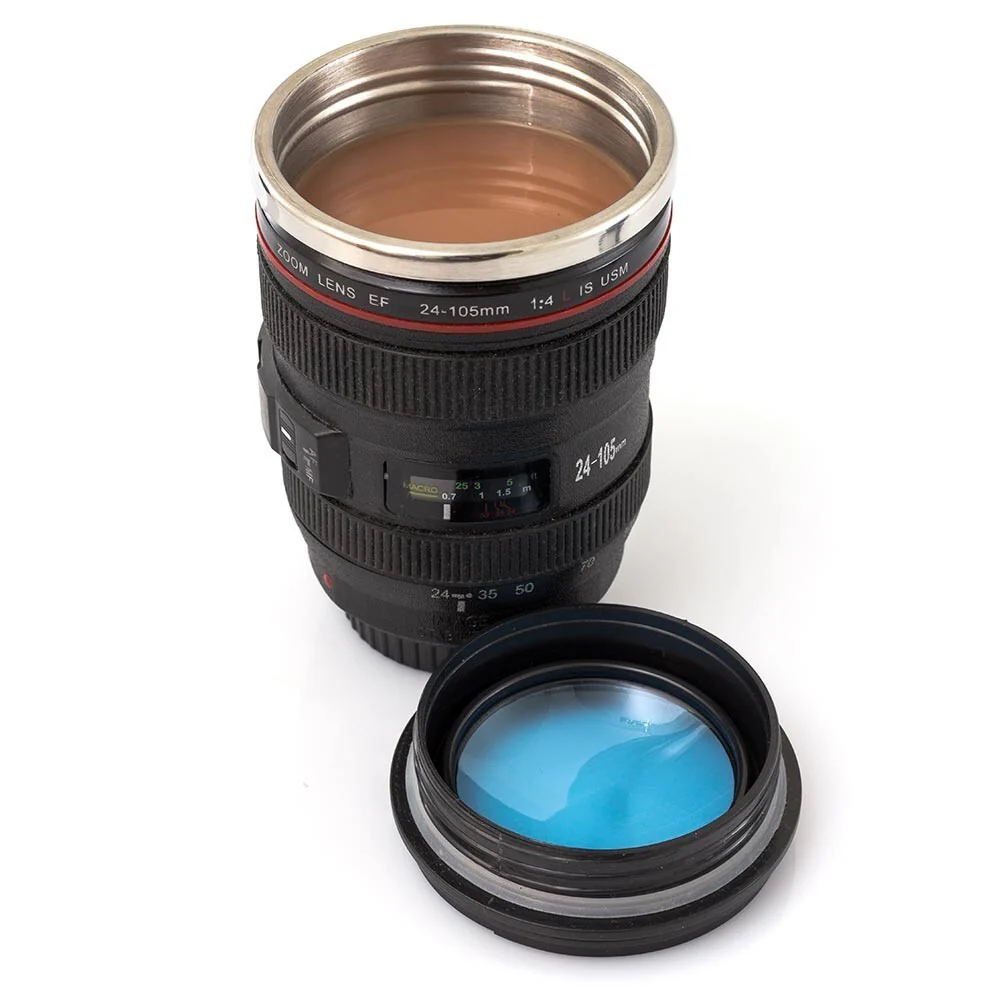 Camera Lens Stainless Steel Cup Mug - Image 14