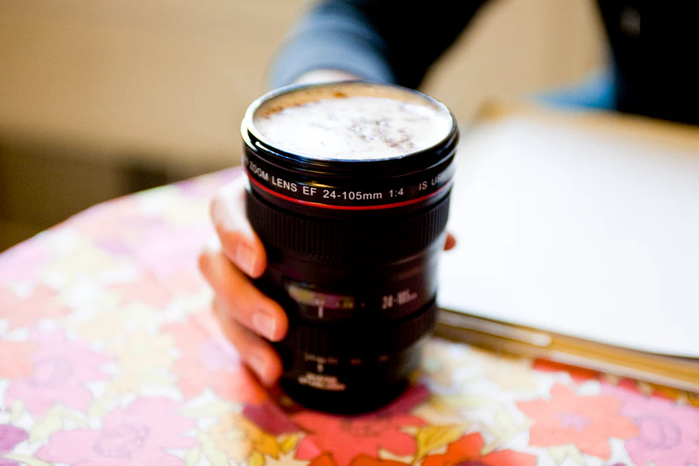 Camera Lens Stainless Steel Cup Mug - Image 5