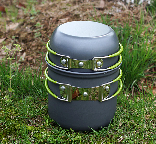 Camp Outdoor Cooking Camping BBQ Pots Set - Image 17
