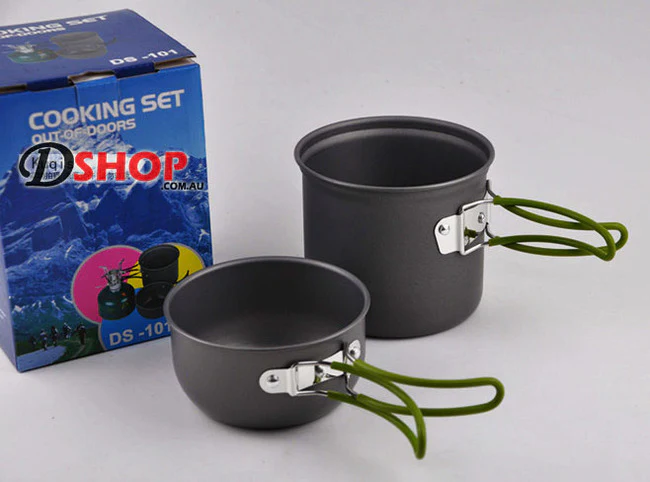 Camp Outdoor Cooking Camping BBQ Pots Set - Image 4