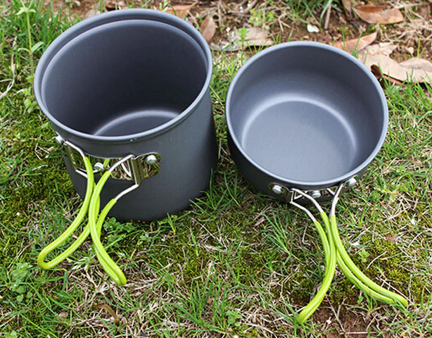 Camp Outdoor Cooking Camping BBQ Pots Set - Image 6