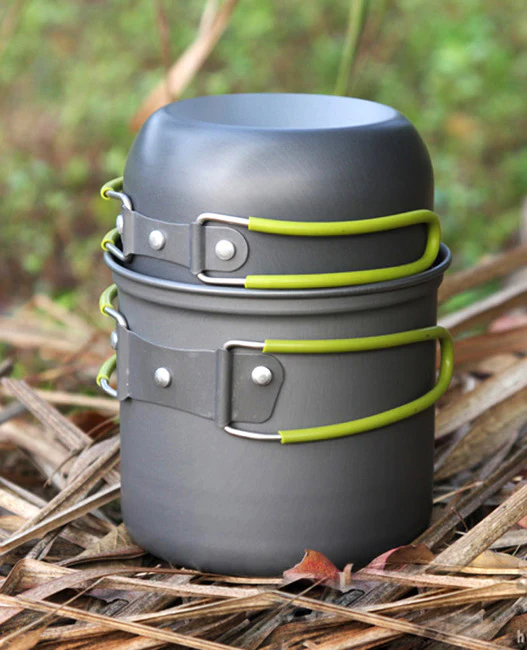 Camp Outdoor Cooking Camping BBQ Pots Set - Image 7