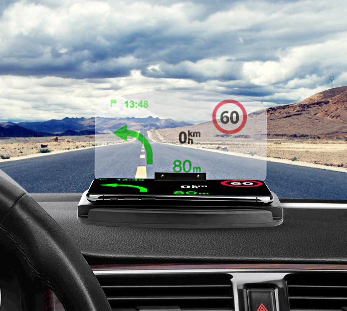 Car Phone GPS Combo Heads Up Display Unit - Image 10