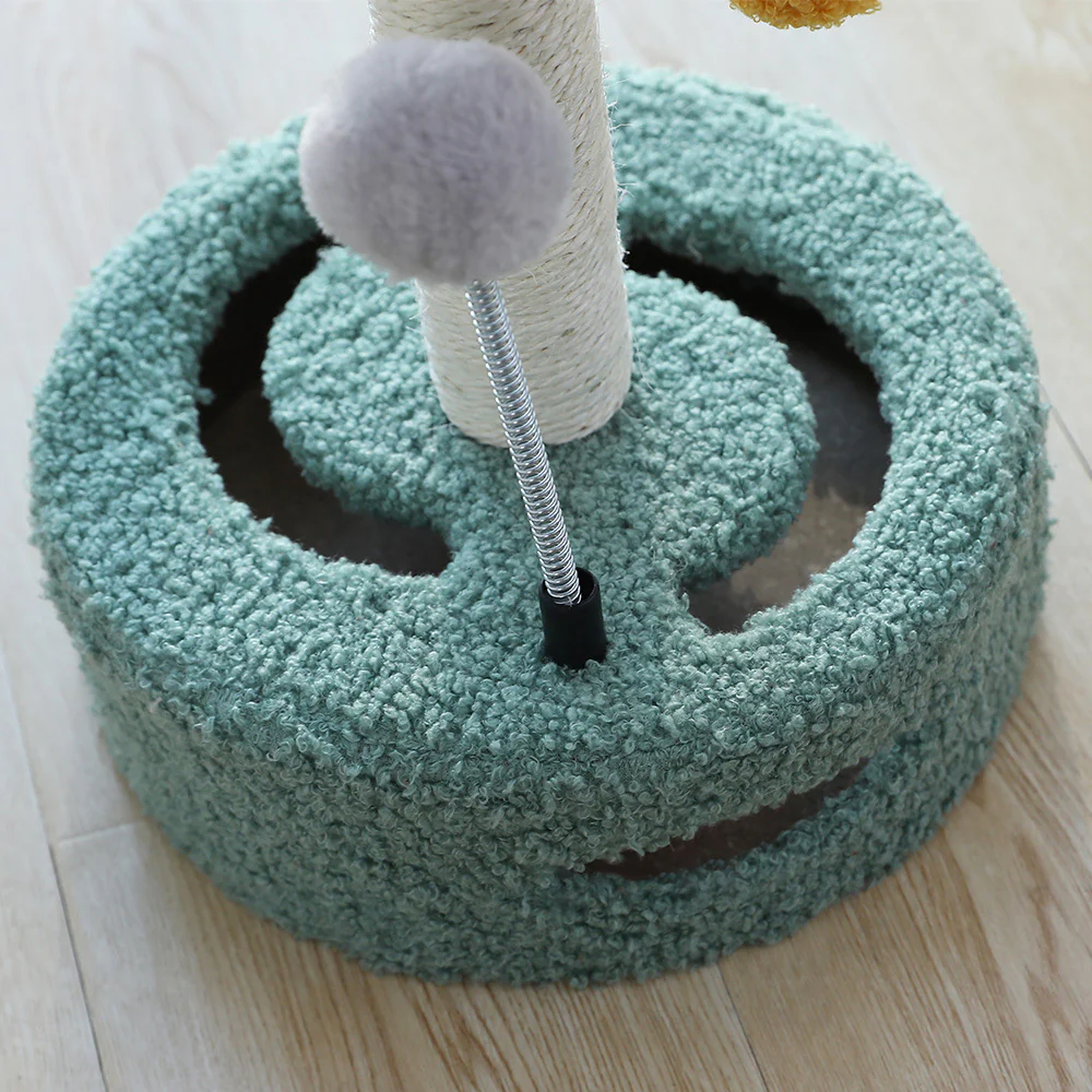 Cat Scratching Post Pole Tower Tree - Image 10