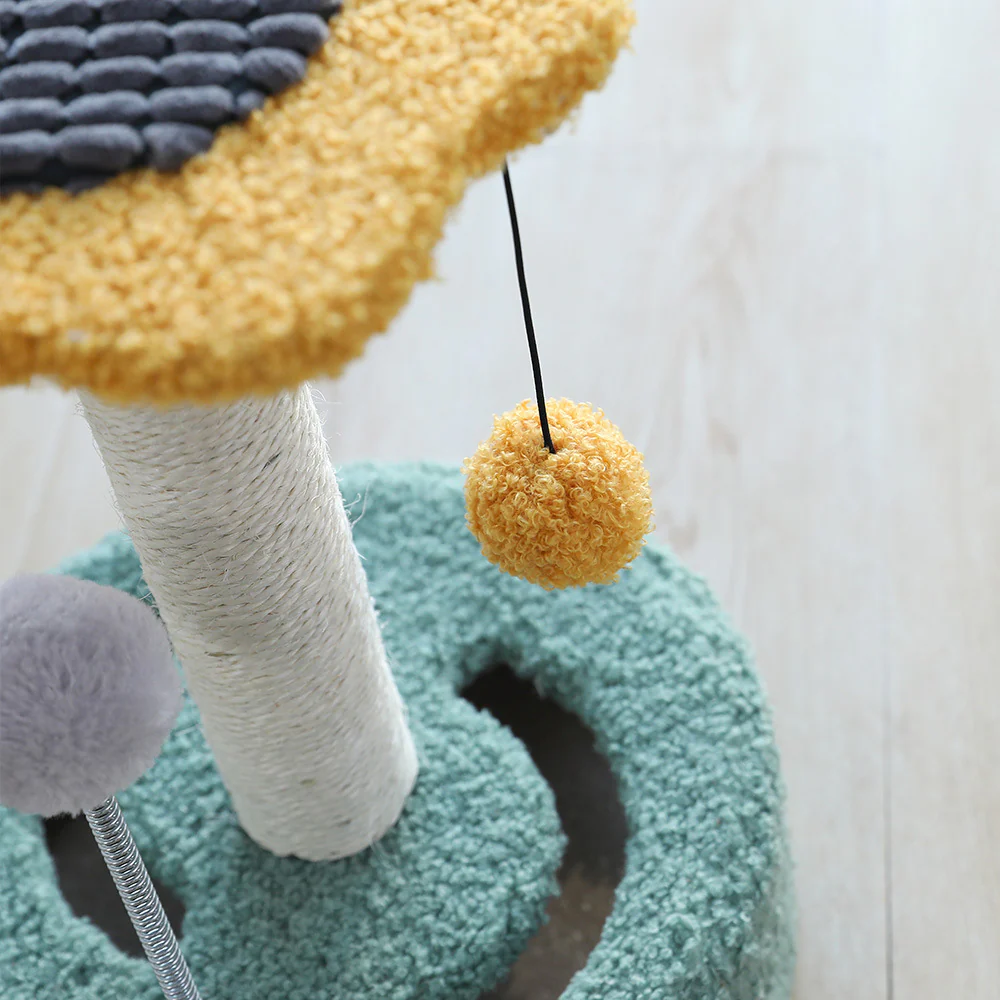 Cat Scratching Post Pole Tower Tree - Image 11