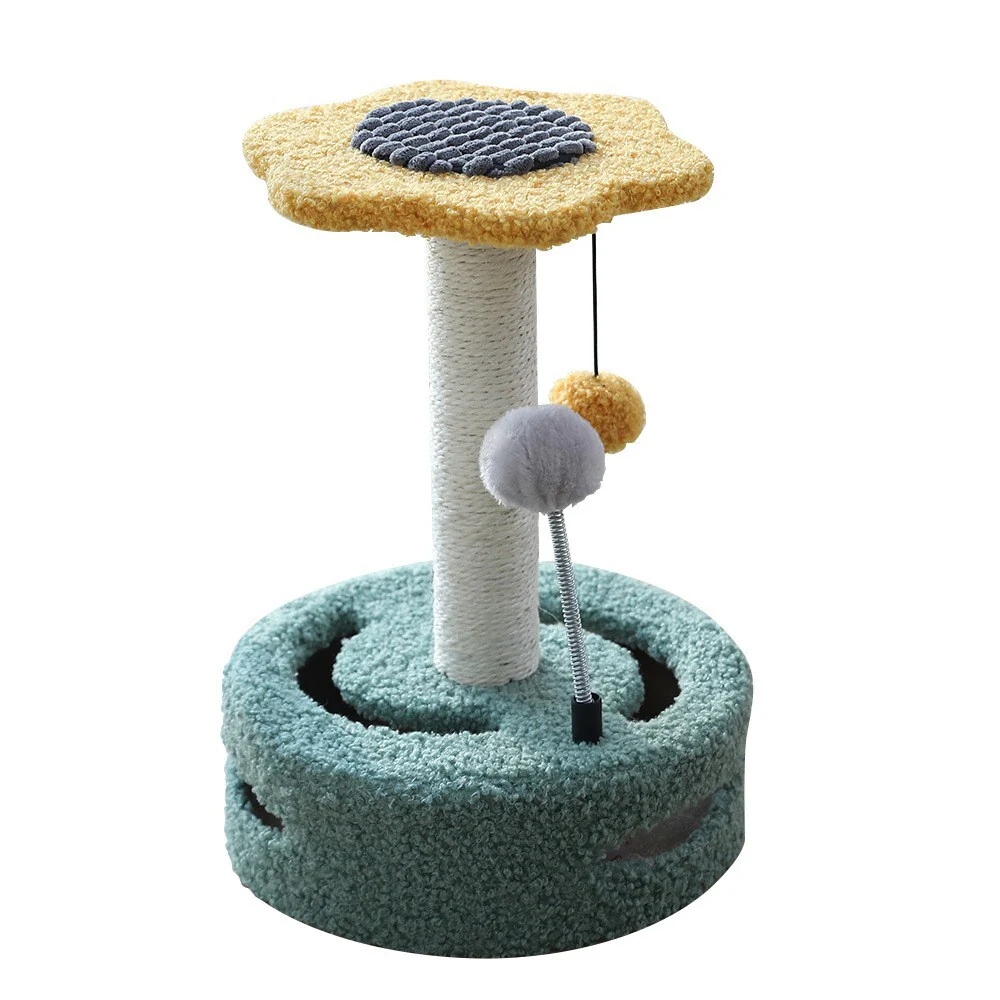 Cat Scratching Post Pole Tower Tree - Image 2