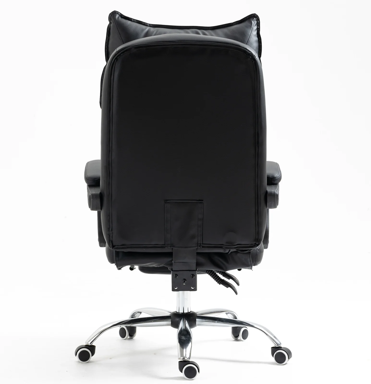 Chieftain Deluxe Plush Executive Reclining Office Chair with Foot Rest (Black) - Image 18