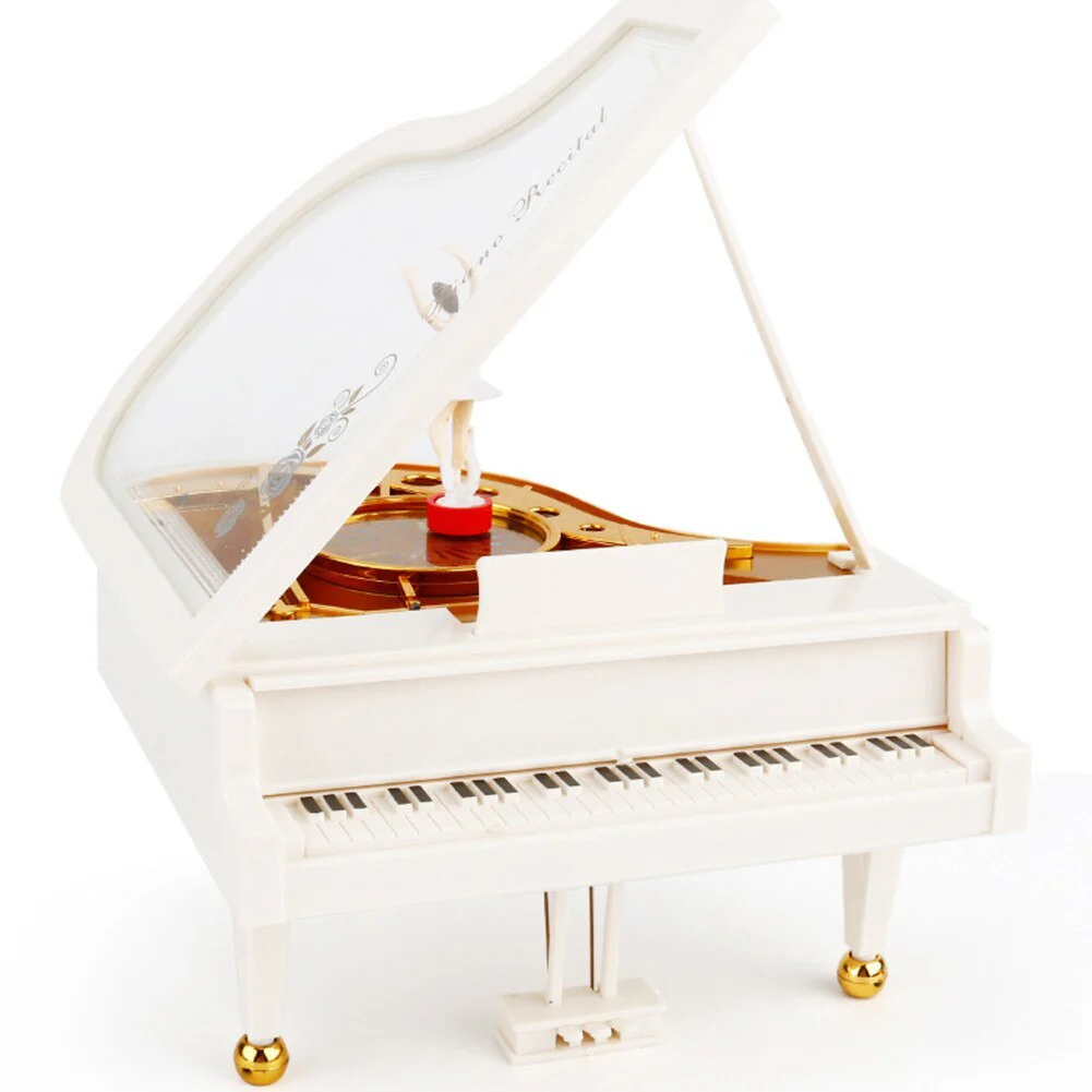 Classic Piano Dancing Ballerina Music Box - Image 15