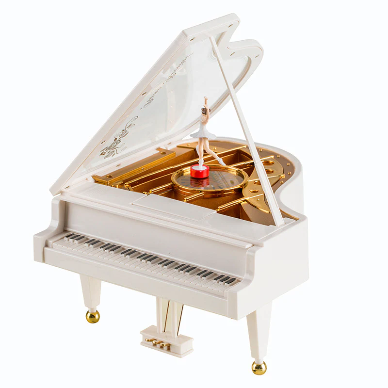 Classic Piano Dancing Ballerina Music Box - Image 19