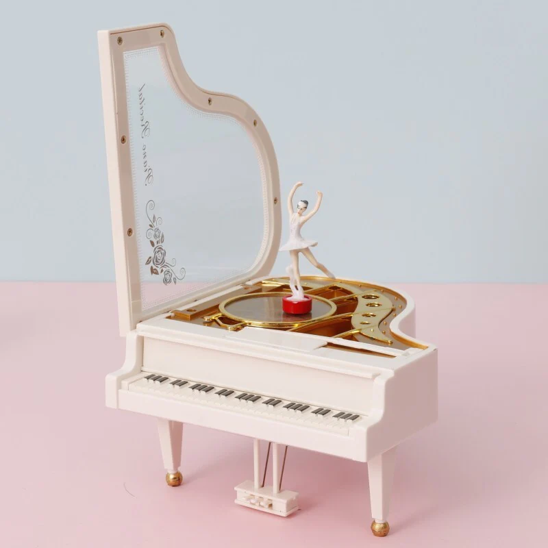 Classic Piano Dancing Ballerina Music Box - Image 21