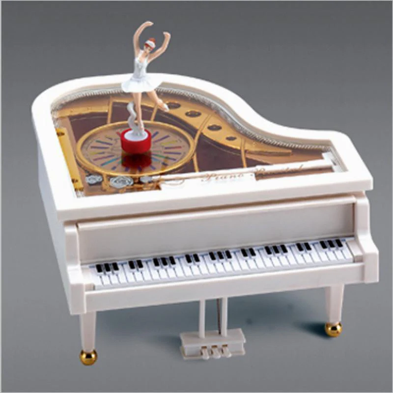Classic Piano Dancing Ballerina Music Box - Image 7