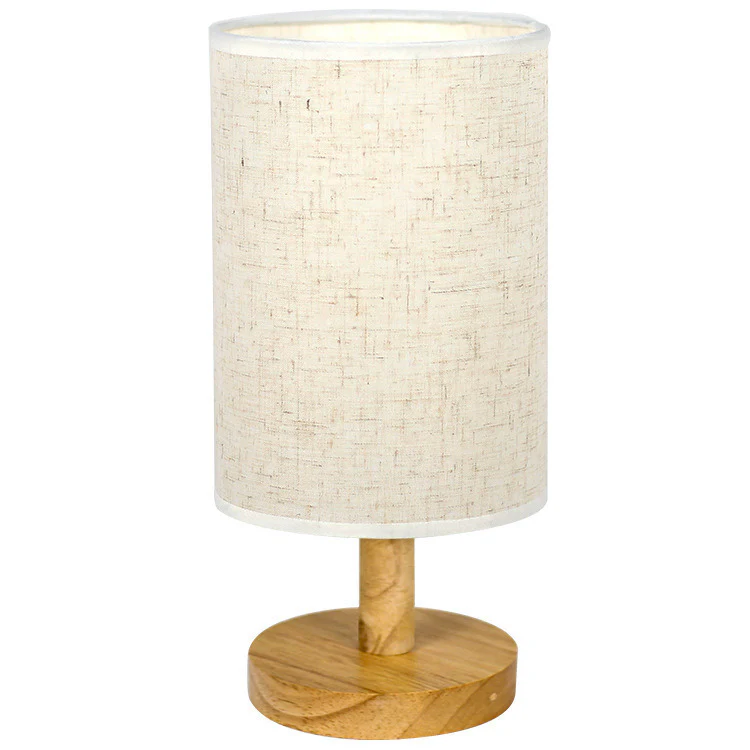 Classic Wooden LED Table Lamp Night Light - Image 3