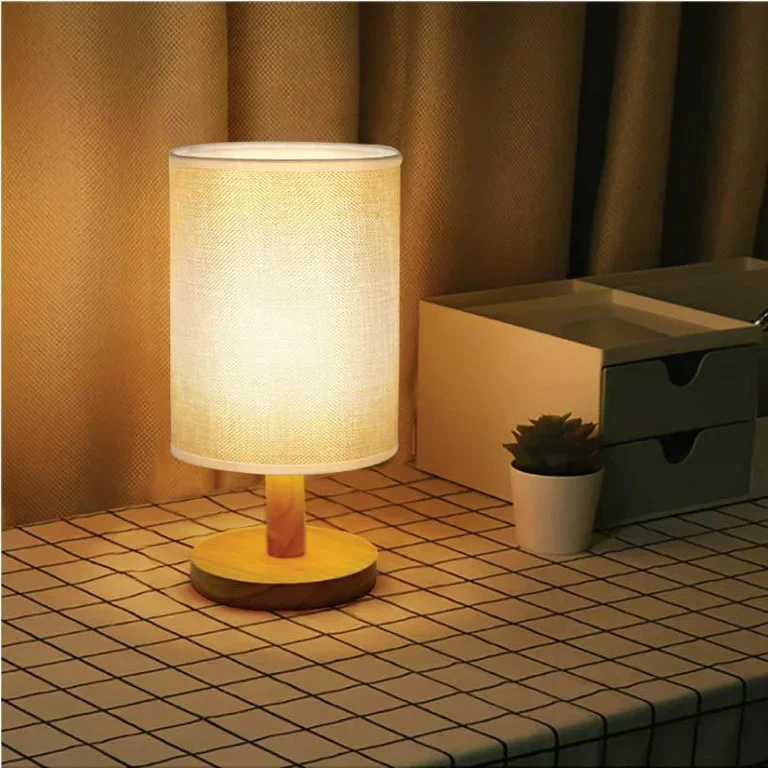 Classic Wooden LED Table Lamp Night Light - Image 9