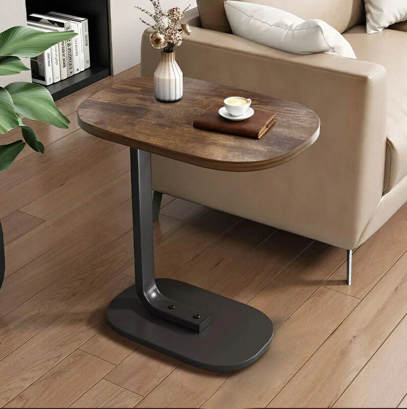 Cogency Rustic Sofa Bed Side Table Laptop Desk Accent Coffee Stand - Image 8