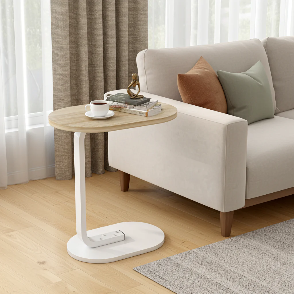 Cogency Sofa Bed Side Table Laptop Desk Accent Coffee Stand - Image 8