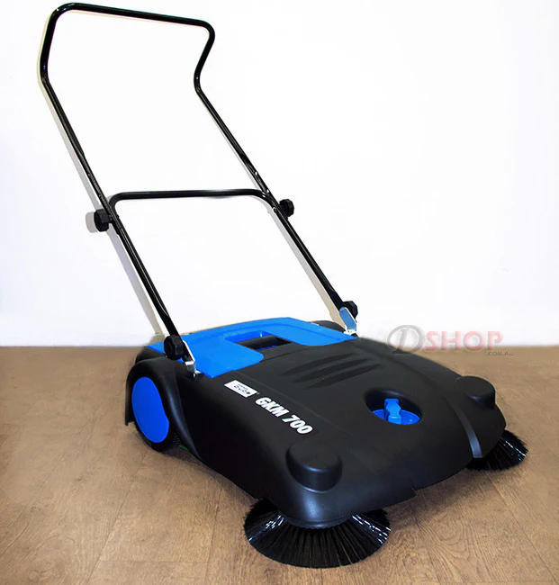 Commercial Industrial Large Area Floor Push Sweeper - Image 2