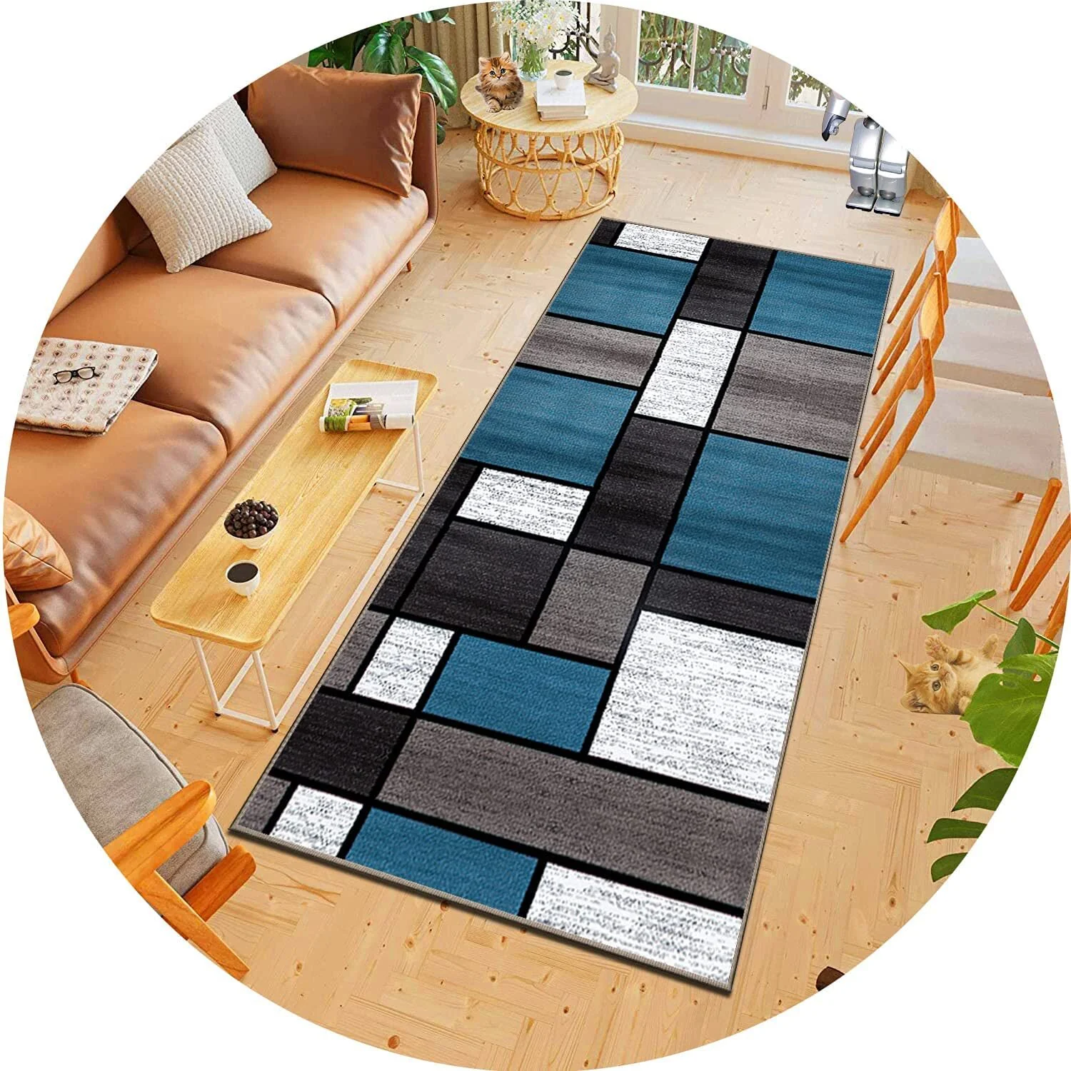 Concept Hallway Runner Area Rug Carpet Mat (80 x 300) - Image 11