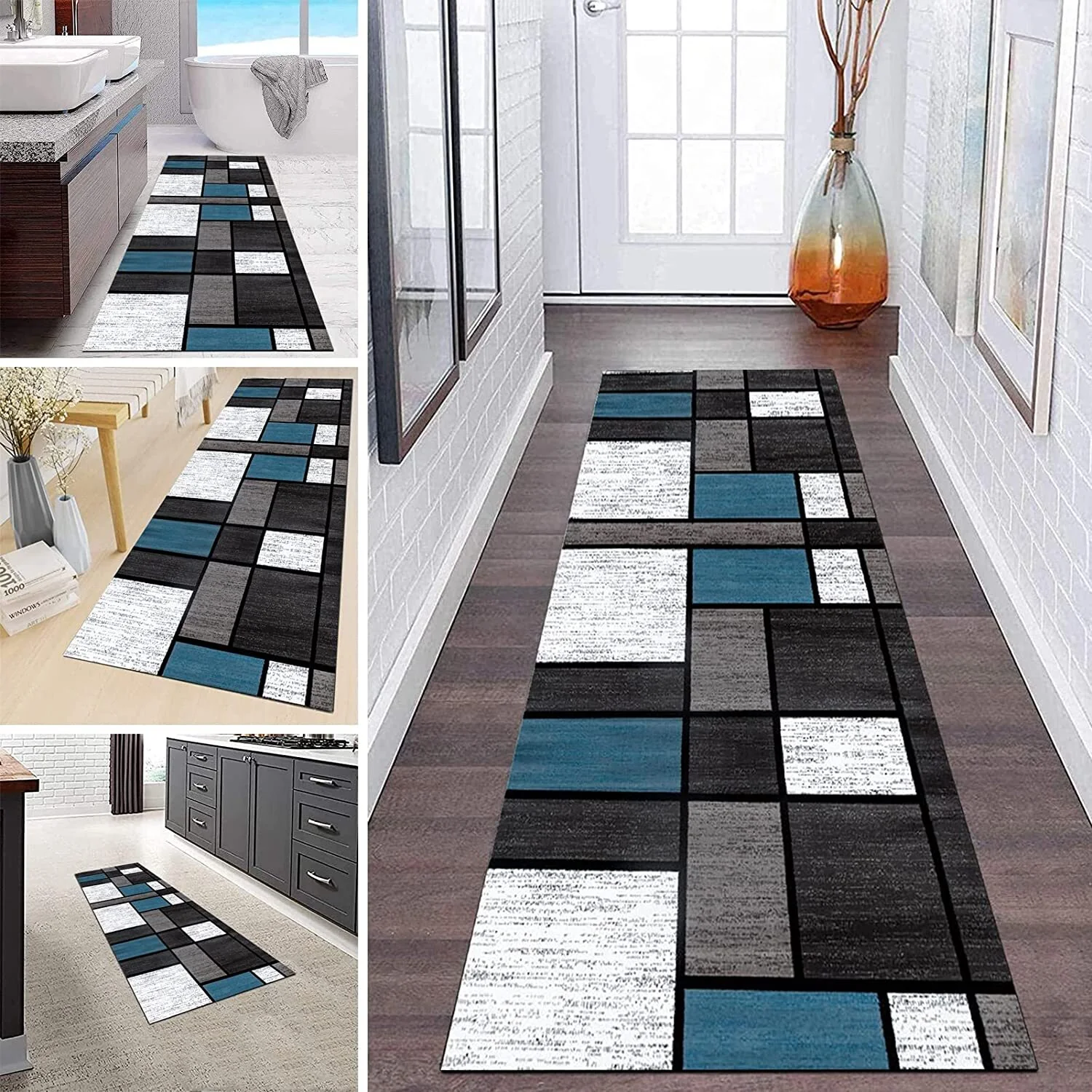 Concept Hallway Runner Area Rug Carpet Mat (80 x 300) - Image 4