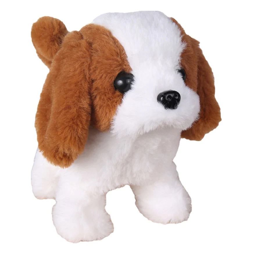 Cute Realistic Plush Puppy Dog Walking Barking Pet Toy - Image 2