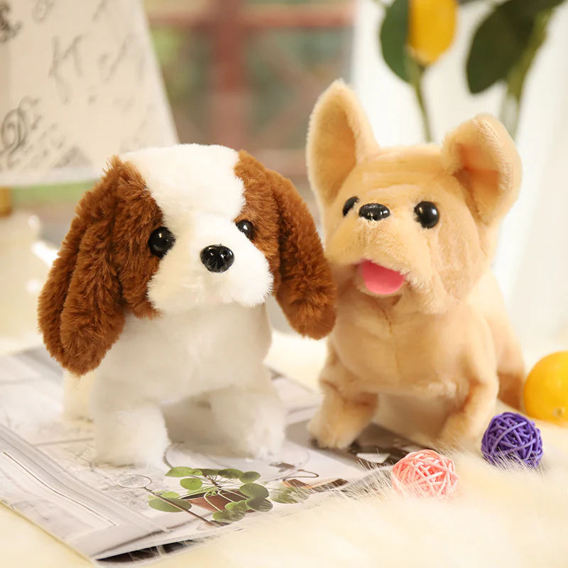 Cute Realistic Plush Puppy Dog Walking Barking Pet Toy - Image 8