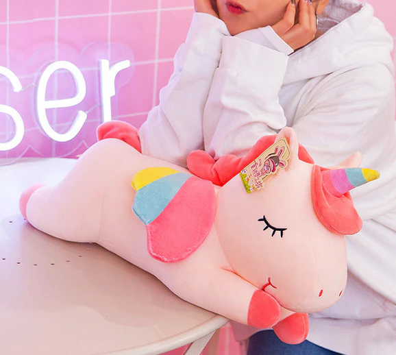 Cute Unicorn Stuffed Animal Plush Toy Doll Pillow - 40cm - Image 5