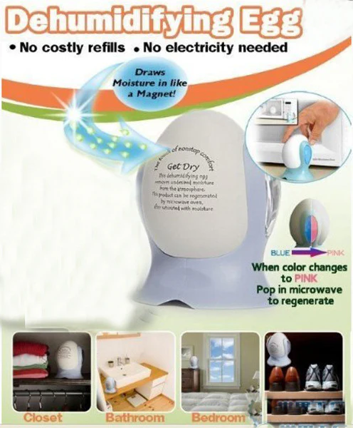 Dehumidifying Egg Portable Wireless Dehumidifier - Image 9
