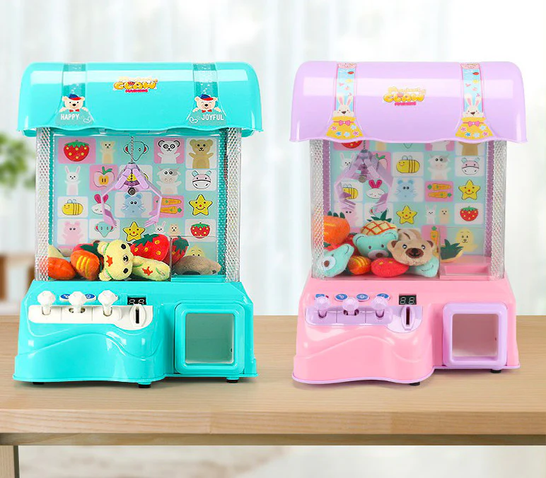 Deluxe Arcade Game Toy Claw Vending Machine (Aqua Blue) - Image 14