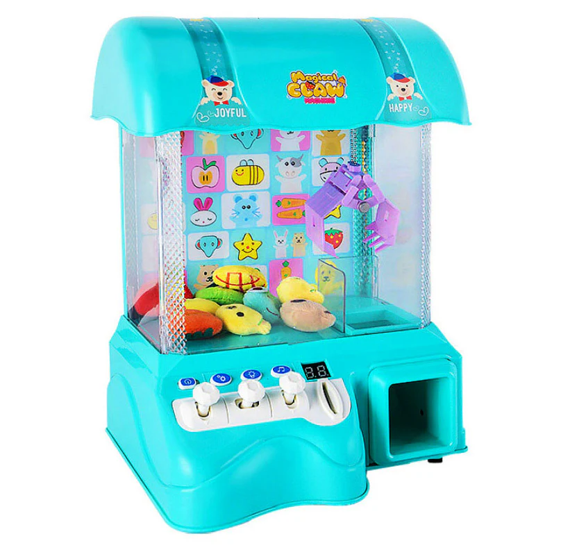 Deluxe Arcade Game Toy Claw Vending Machine (Aqua Blue) - Image 16