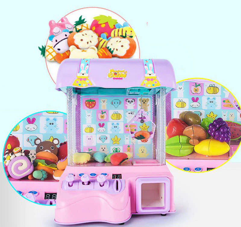 Deluxe Arcade Game Toy Claw Vending Machine (Pink) - Image 11