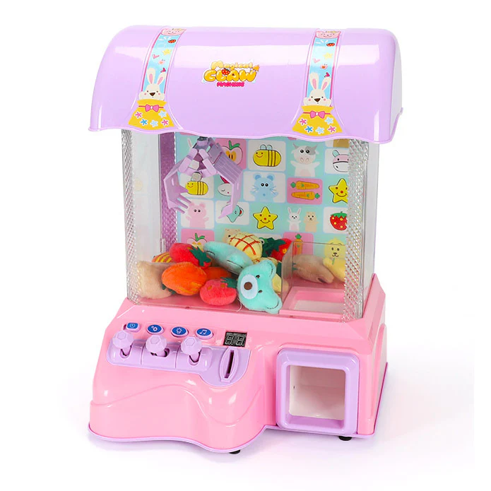 Deluxe Arcade Game Toy Claw Vending Machine (Pink) - Image 4
