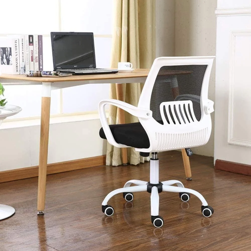 Deluxe Mesh Ergonomic Office Chair with Lumbar Support (Black) - Image 3