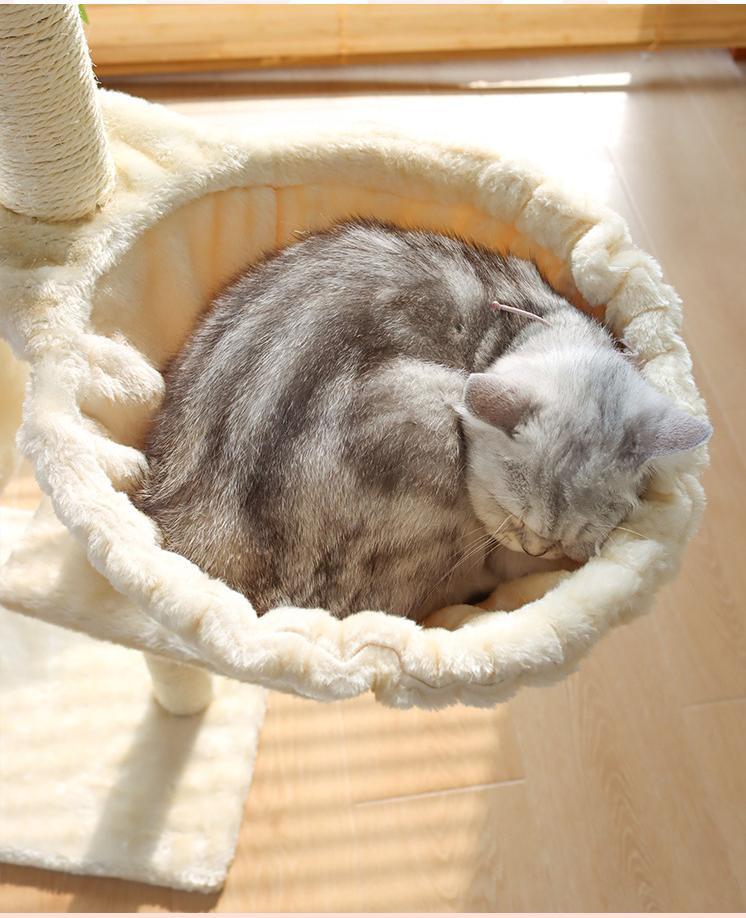 Deluxe Multi-Level Cat Tree Tower with Scratching Posts - Image 11