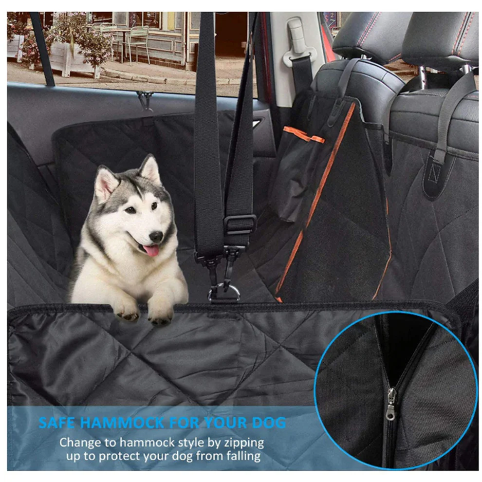 Deluxe Waterproof Pet Car Seat Cover Dog SUV Hammock Protector Travel Mat - Image 4