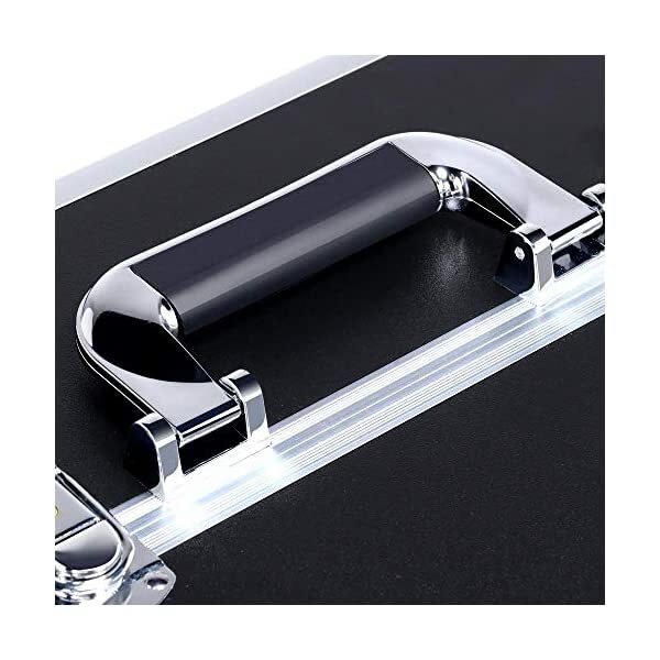 Deluxe Professional Beauty Makeup Cosmetic Suitcase Travel Organizer Luggage - Image 12