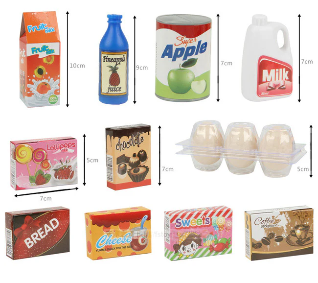 Deluxe Supermarket Toy Play Set with Shopping Trolley - Image 11