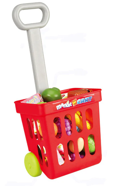 Deluxe Supermarket Toy Set with Shopping Cart Trolley & Accessories - Image 14