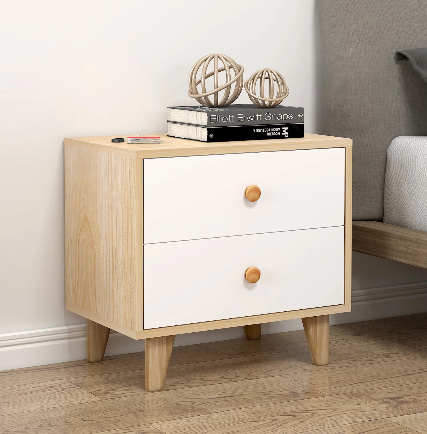 Deluxe Unity Bedside Table Nightstand - Image 2