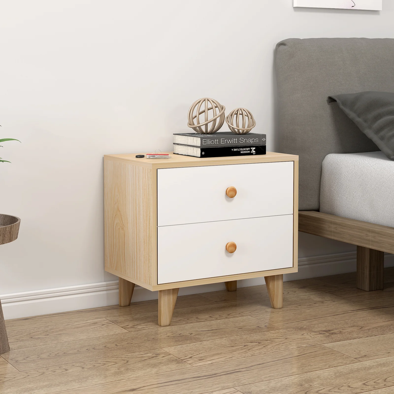 Deluxe Unity Bedside Table Nightstand - Image 4